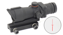  ACOG Scope 4 x 32mm With Red Illuminated Reticle 
